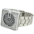 Nowy PAIDU Cyfrowy Plac kwarcowy analogowy zegarek na rękę ze stali nierdzewnej