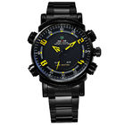 WH-1101B2 analogowo-cyfrowych wyświetlacz LED męska Sport Quartz Wrist Watch Army