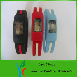 Sitodruk drukowane i zegarki wristband pantone color krzemu z logo drukowane