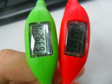 Promocyjny gumy silikonowej Nadgarstek Krokomierz Watch, wielofunkcyjna Ruchu Silicone Nadgarstek zegarek