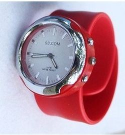 Red / Yellow Silicone Nadgarstek zegarek dla dzieci, Cyfrowy Led Lustro OEM