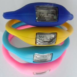 Cyfrowy Silicone Nadgarstek zegarek Anion Ion Guma Wrist Watch z materiałów przyjaznych dla środowiska