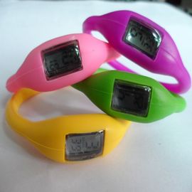 PMS Kolory Silicone Nadgarstek gumowe Jelly Watch Ion Anion zegarek z metodą sitodruku