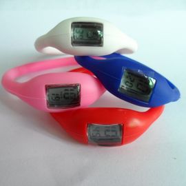 PMS Kolory Silicone Nadgarstek gumowe Jelly Watch Ion Anion zegarek z metodą sitodruku