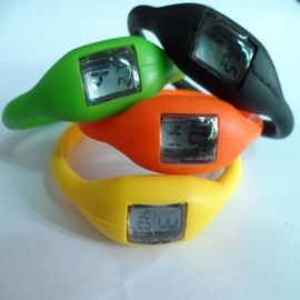 Unisex Silicone Nadgarstek zegarek, sport Gumowy Jelly Ion Wodoodporny zegarek na rękę bransoletka