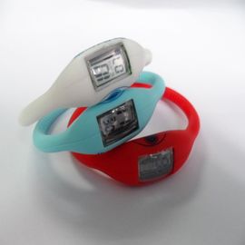 100% Ekologiczne Silicone Nadgarstek Watch, Anion jon ujemny Sport Wrist Watch Swim