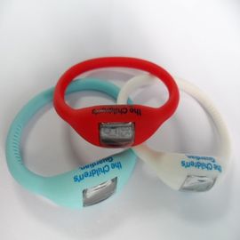 100% Ekologiczne Silicone Nadgarstek Watch, Anion jon ujemny Sport Wrist Watch Swim