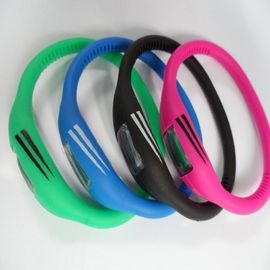 Unisex Silicone Nadgarstek zegarek Jelly Anion sportowy zegarek kwarcowy Swim