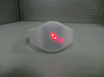 Biały silikon Nadgarstek Zegarek super miły LED Touch Screnn Watch