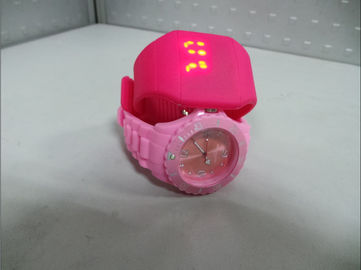 Codzienne Wodoodporny silikon Nadgarstek Watch, Watch silikonowy LED Touch Screen OEM