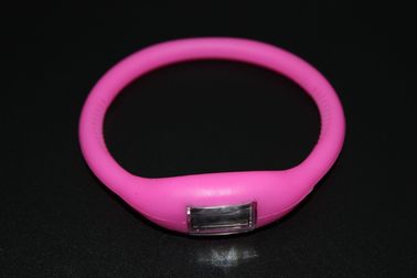 Sport Bransoletka Nadgarstek zegarek Z Silicone Rubber Jelly jonowy, czerwona dioda LED Watch