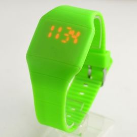 Ekran dotykowy LED Watch Kreatywne silikonowe zegarki kwarcowe Studentów