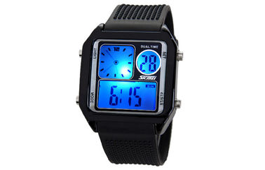 EL Backlight PU Zespół LCD analogowy zegarek, alarm cyfrowe zegarki