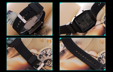 EL Backlight PU Zespół LCD analogowy zegarek, alarm cyfrowe zegarki