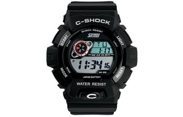 12/24 godz Shock Watch Kids 3 ATM Wodoodporny zegarek wielofunkcyjny LCD