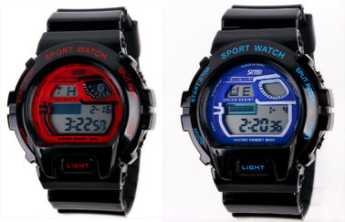 Dzieci Gift Wielofunkcyjny wyświetlacz LCD cyfrowy zegarek sportowy Stop Watch