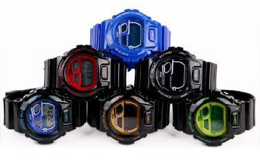 Dzieci Gift Wielofunkcyjny wyświetlacz LCD cyfrowy zegarek sportowy Stop Watch