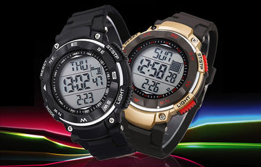 Oporne promocyjne ABS Kalendarz Zespół Wrist Watch wodą przez całą Zegarki cyfrowe