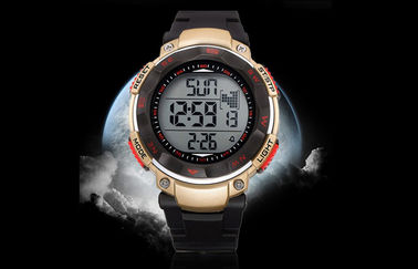 Oporne promocyjne ABS Kalendarz Zespół Wrist Watch wodą przez całą Zegarki cyfrowe