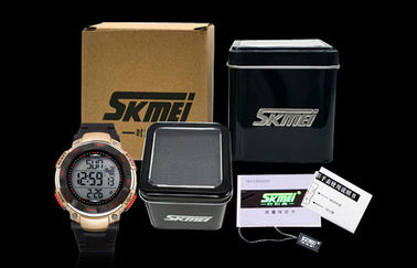 Oporne promocyjne ABS Kalendarz Zespół Wrist Watch wodą przez całą Zegarki cyfrowe