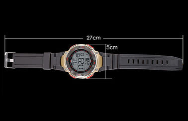Oporne promocyjne ABS Kalendarz Zespół Wrist Watch wodą przez całą Zegarki cyfrowe