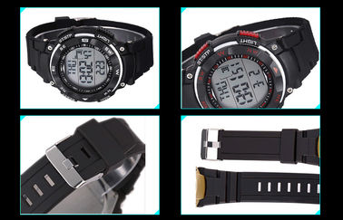 Oporne promocyjne ABS Kalendarz Zespół Wrist Watch wodą przez całą Zegarki cyfrowe