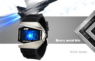 Wielofunkcyjny cyfrowy zegarek Unisex EL Backlight 3 ATM Wojskowy zegarek