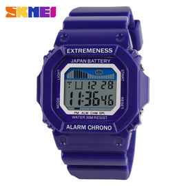 Kolorowe Unisex Sport wielofunkcyjny cyfrowy zegarek z alarmem