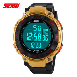 Zespół Designer ABS Wielofunkcyjna cyfrowa Watch Big twarzy dla mężczyzn