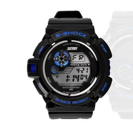 5OM Wodoszczelność Chronograph EL Backlight Wielofunkcyjny cyfrowy zegarek