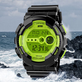 Wielofunkcyjna cyfrowa Watch S-Shock model PU pasek Dla studentów Młodzieży