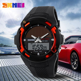 Dual Time Solar Power Outdoor Sport cyfrowe kwarcowe zegarki
