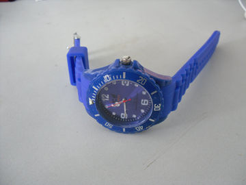 Kolorowe Niestandardowy Silicone Nadgarstek zegarek Tłoczone / Silicone Watch Strap