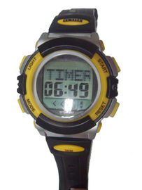 Wielofunkcyjna Unisex Wiadomość Okrągły Sport cyfrowy zegarek Z World Time