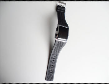 Sport Miękkie silikonowe Customized Nadgarstek Watch, Biały Pasek Zegarki