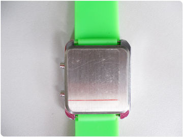 Zielona dioda LED Binary Watch / gumy silikonowej Nadgarstek zegarki OEM