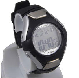 3 ATM Wodoodporna Wielofunkcyjny cyfrowy zegarek, Solar Radio Control Watch