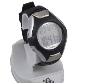 3 ATM Wodoodporna Wielofunkcyjny cyfrowy zegarek, Solar Radio Control Watch
