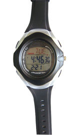3 ATM Wodoodporna Wielofunkcyjny cyfrowy zegarek, Solar Radio Control Watch