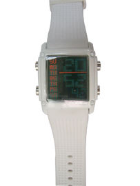 Czarny Atomic Watch godzinowe gongu Wodoodporne LED cyfrowy zegarek