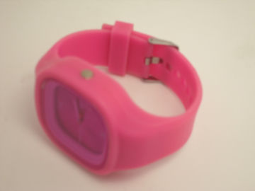 Nowy stylowy Jasno Wygodny silikonowy Jelly Watch Quartz
