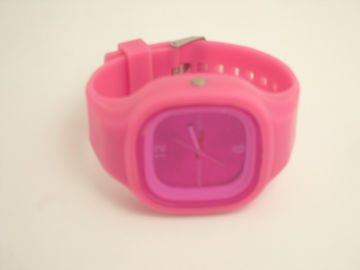 Nowy stylowy Jasno Wygodny silikonowy Jelly Watch Quartz