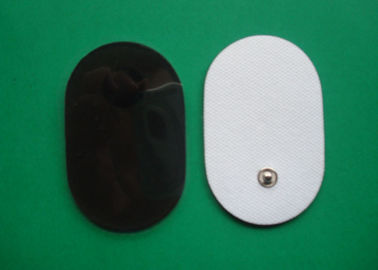 Black / White 50 * 80MM Owalna Kształt / Elektroda Pad dla cyfrowych Therapy Machine włóknina Pads jednostki TENS