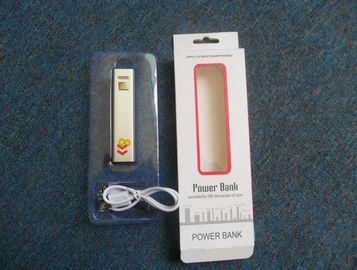 2600mAh Metal USB Portable Power Bank Czerwony Różowy Zielony Srebrny Czarny