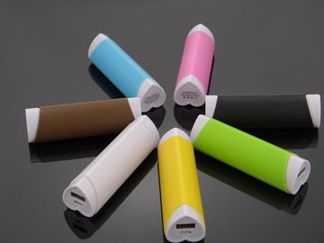 Kształt serca Szminka USB Portable Power bank dla iPhone / iPod, Kolorowe
