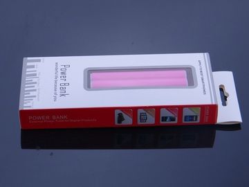 Kształt serca Szminka USB Portable Power bank dla iPhone / iPod, Kolorowe