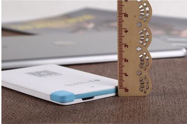 Portable Slim Li-ion 4000mAh Moc bank na telefon komórkowy / iPad, White