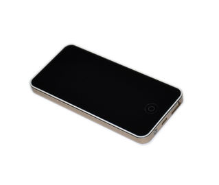 Zewnętrzna bateria bankiem uniwersalnym zasilania mobile szczupła aluminium ładowarka