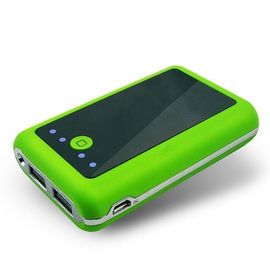 Uniwersalny ABS Cylinder Moc Banku na smartphone, biały / niebieski / czerwony