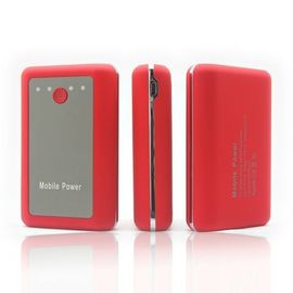 Uniwersalny ABS Cylinder Moc Banku na smartphone, biały / niebieski / czerwony
